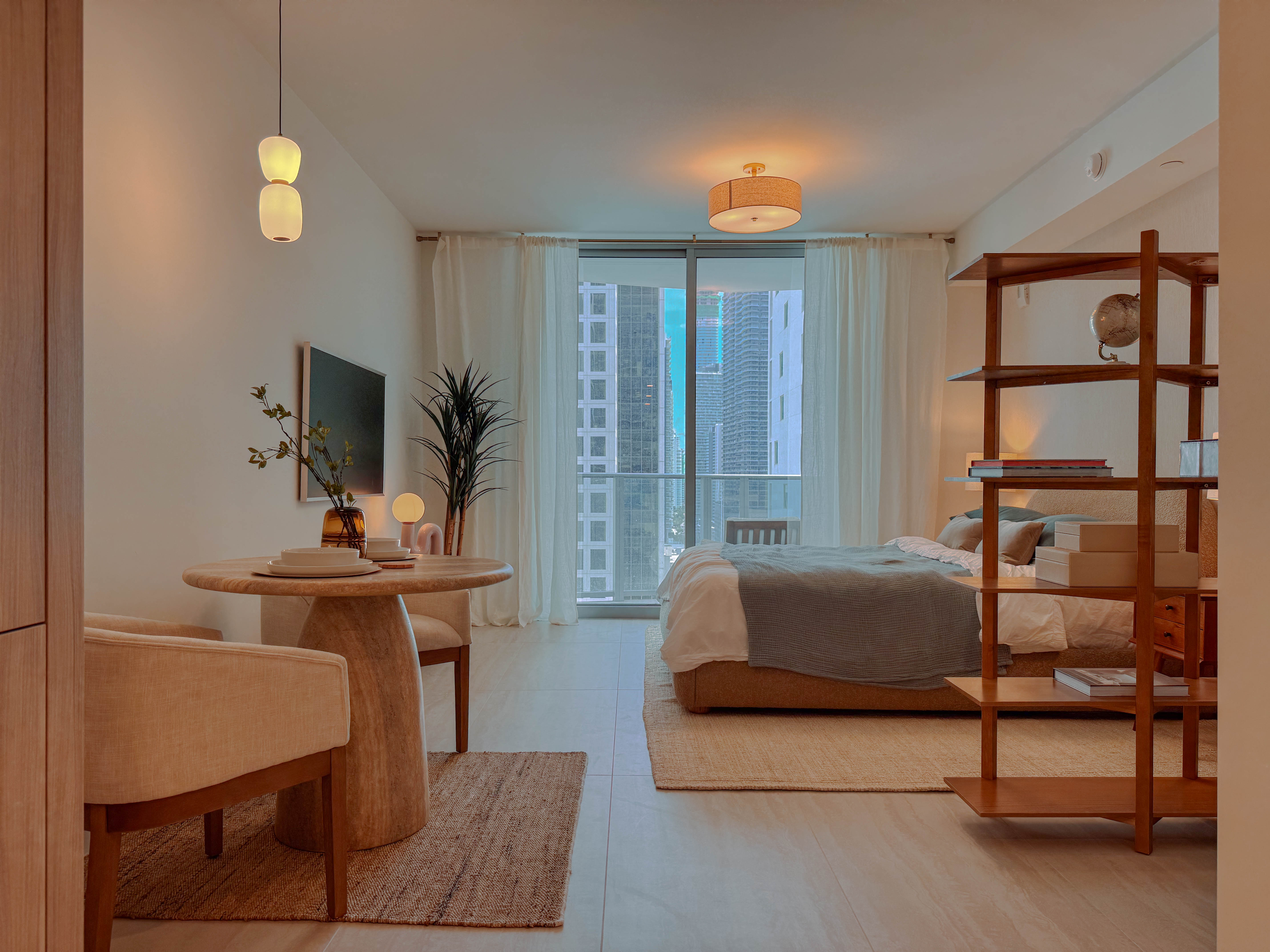 Viceroy Brickell furnished studio interior design Miami